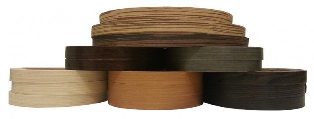 Veneer Edge Banding Rolls  4 Types of Wood Veneer Edge Banding